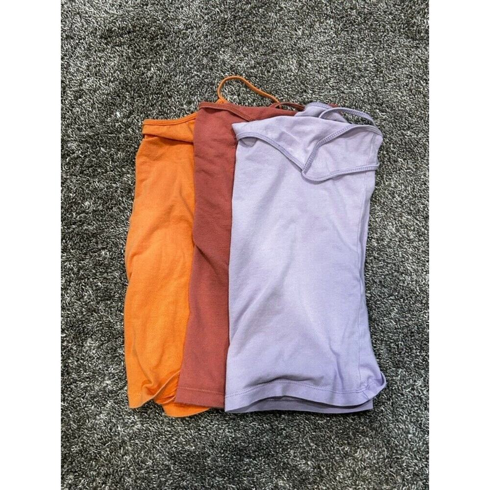 Forever 21 Spaghetti Strap Sleeveless Shirts Size Large Lot of 3